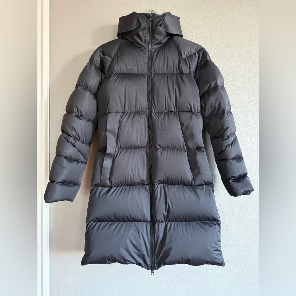 Mammut Black long Puffy Coat